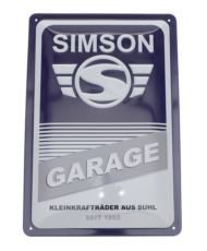 Tablica 20 x 30 cm Simson Garage