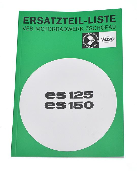 Katalog części MZ ES 125 150