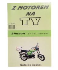 Książka obsługi katalog części Simson S51