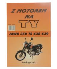 Książka obsługi katalog części Jawa 350 TS 638
