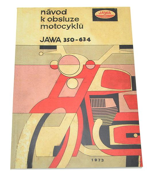 Książka obsługi Jawa 350 634 95 str. A5