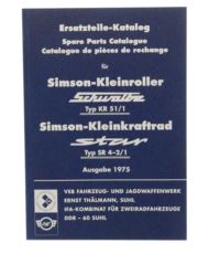 Katalog części Simson KR51/1 SR4-2/1 org DDR