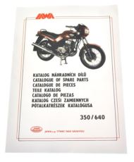 Katalog części Jawa 640