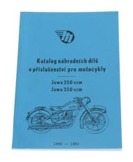 Katalog części Jawa 250 350 Perak 1946 - 1954