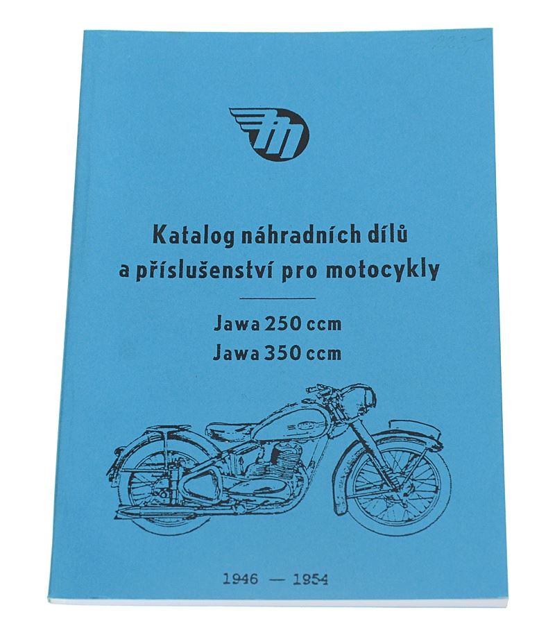 Katalog części Jawa 250 350 Perak 1946 - 1954