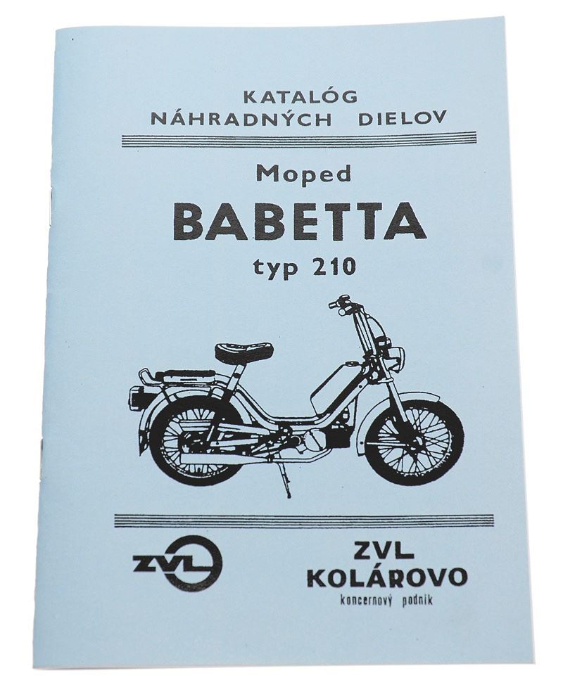 Katalog części Babetta 210 A5 35 str
