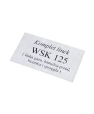 Komplet linek WSK 125 B3 białe