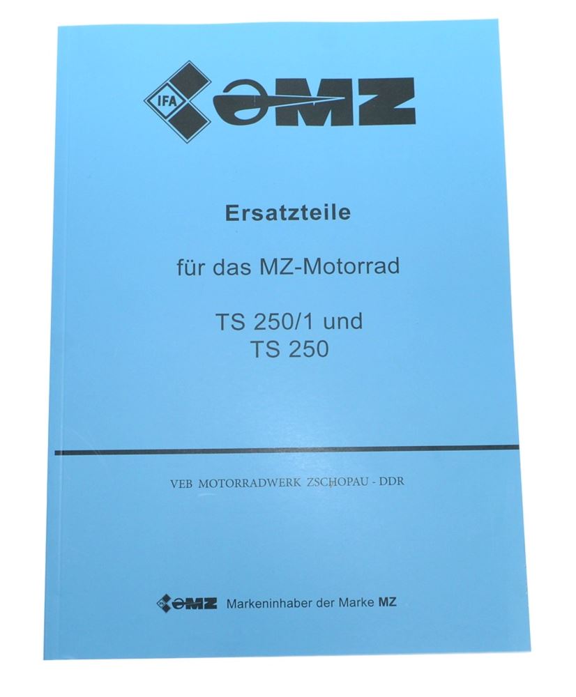 Katalog części MZ TS 250 250/1