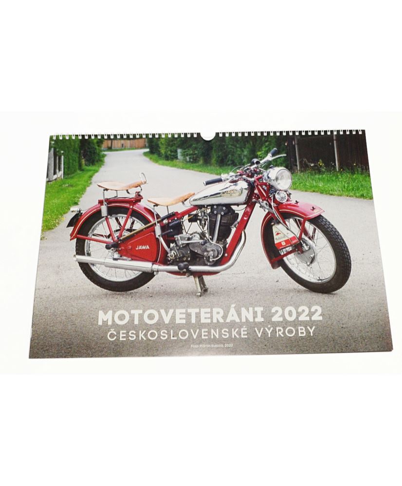 Kalendarz Jawa Motoveterani 2022 450 x 310 mm