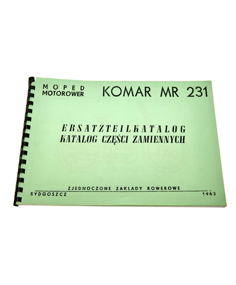 Katalog części Romet Komar 231