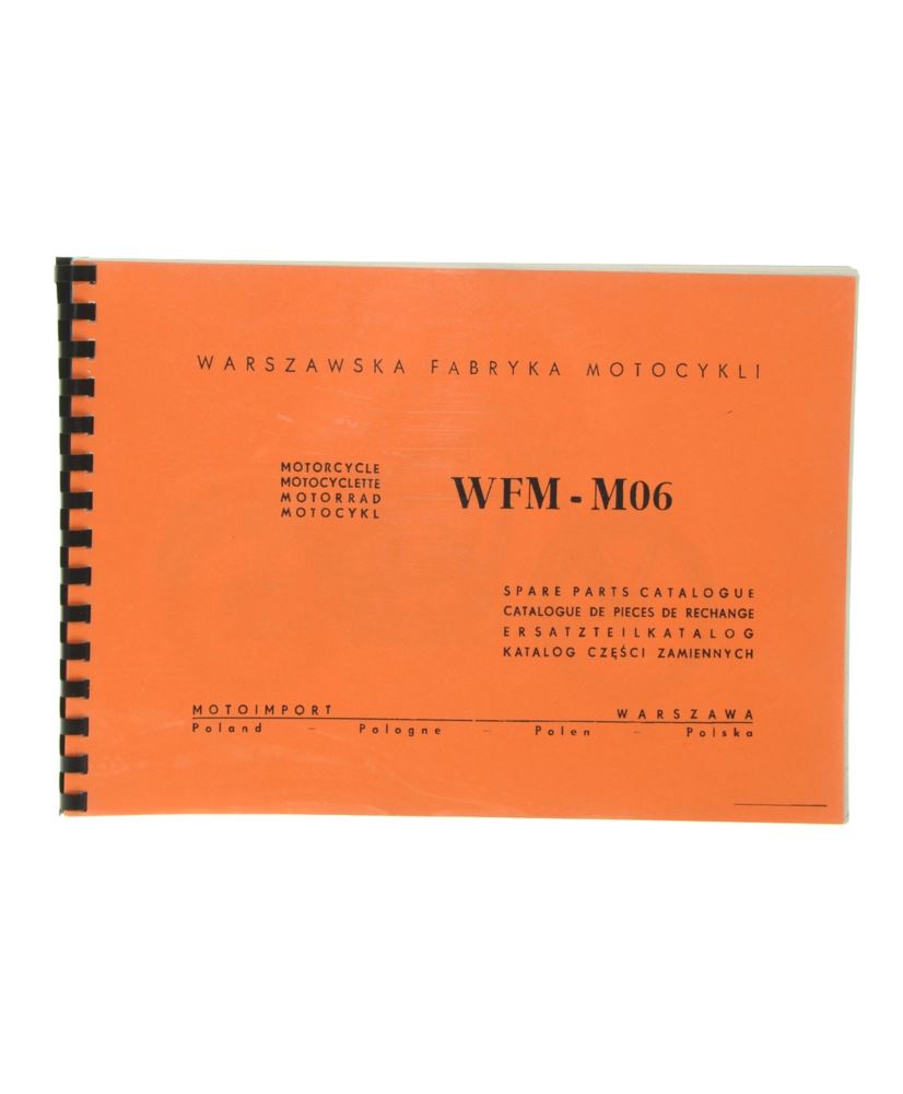 Katalog części zamiennych WFM M06