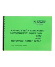Katalog części zamiennych Romet 50T Motorynka 50M2