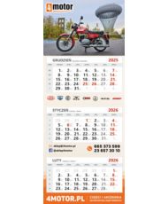 Kalendarz 2026 4motor CZ