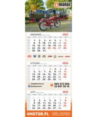 Kalendarz 2026 4motor WFM