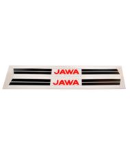 Naklejki Jawa 50 na zbiornik czarno czerwone  para