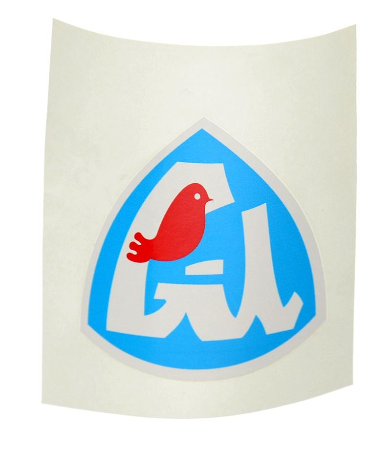 Naklejka WSK - GIL logo niebieska