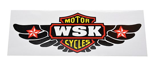 Naklejka WSK Motor Cycles