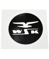 Naklejka WSK na zbiornik ptak bezbarwne logo