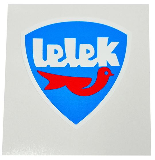 Naklejka WSK - LELEK logo niebieska