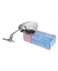 Lusterko owal w kierownicę chrom lewe