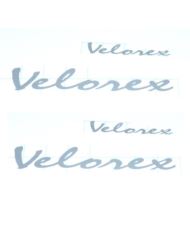 Naklejki Velorex siwe