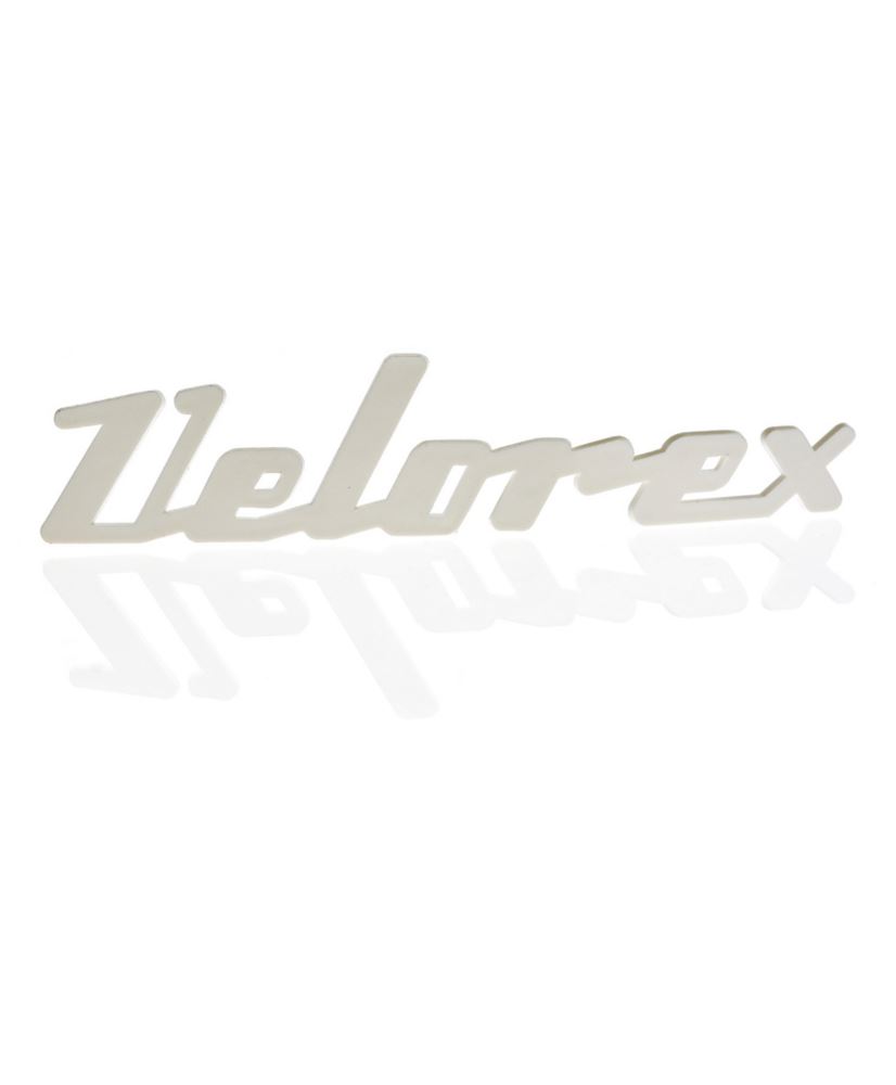 Napis plastikowy z uchwytami Velorex