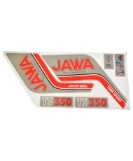 Naklejki Jawa 350 TS org wzór folia polimer lamin.